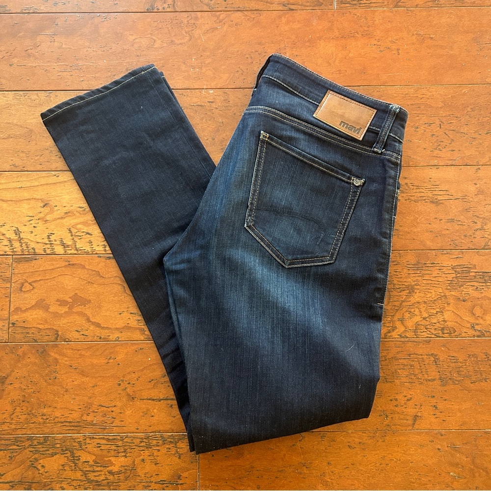 Mavi Jeans Mens Marcus Slim Straight 32x32 Blue Stretch Pants Jeans Denim Pocket